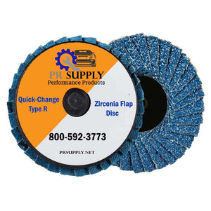 2" Mini Zirconia Flap Quick Change Disc 25pcs