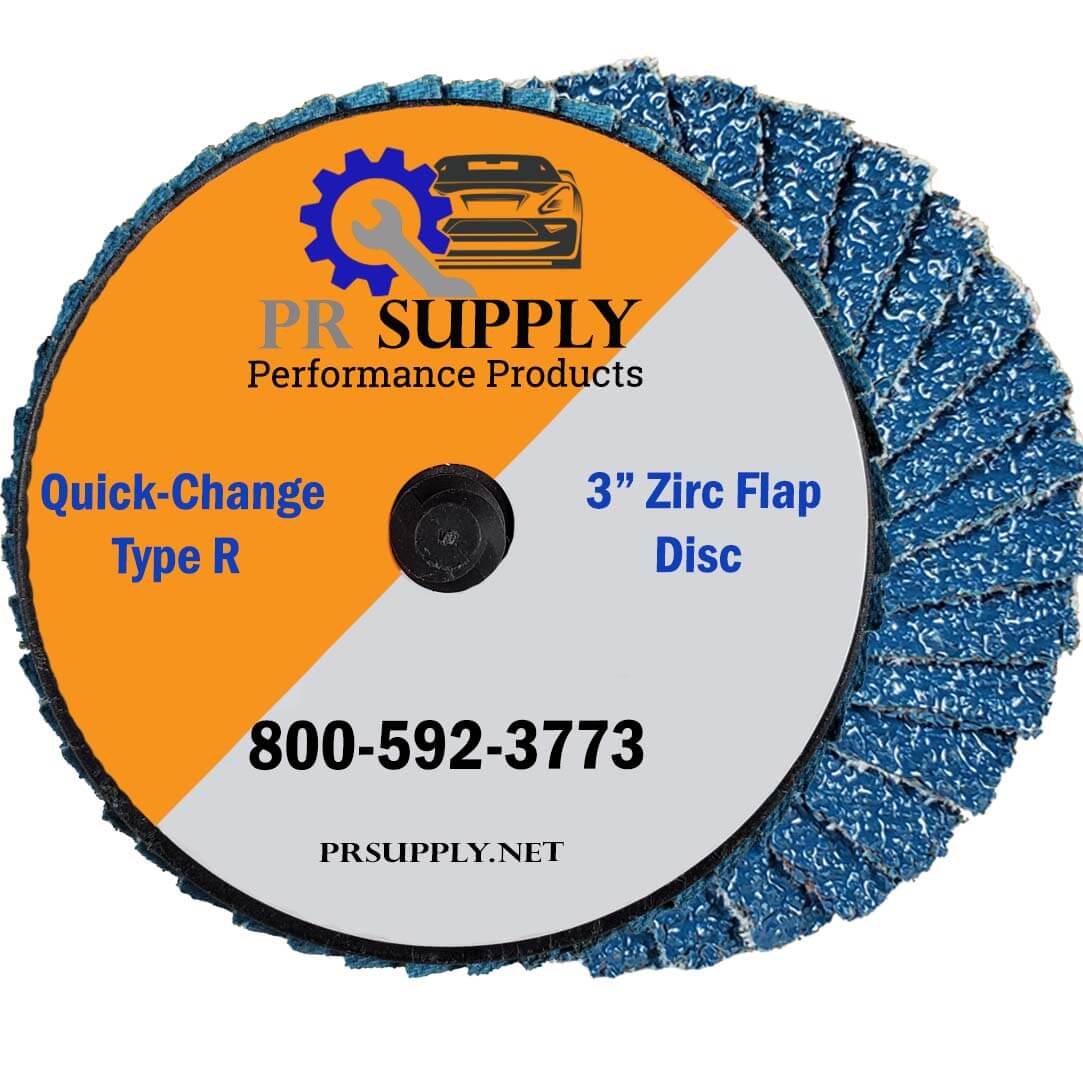 3" Zirconia Mini Flap Quick Change Disc 25pcs