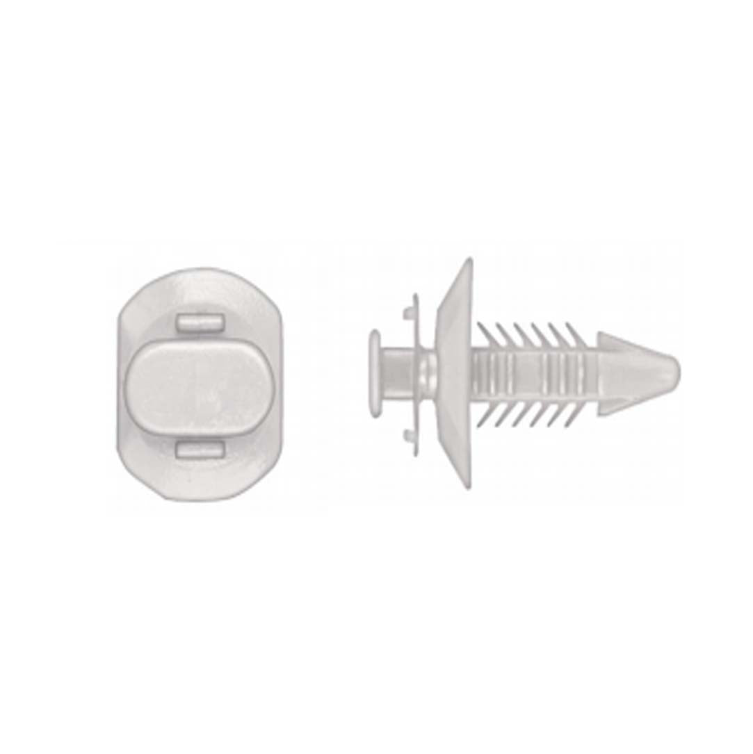 9339 White Nylon Door Trim Panel Retainers