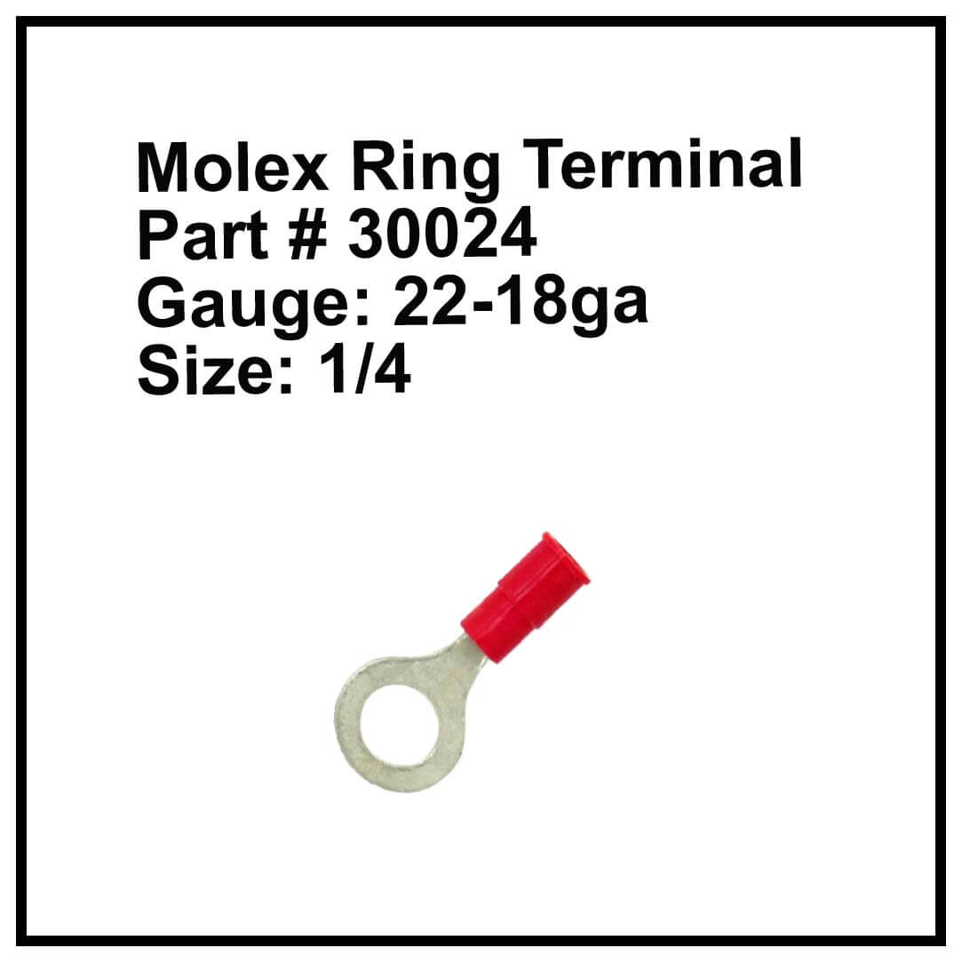 Molex Nylon Ring Terminals