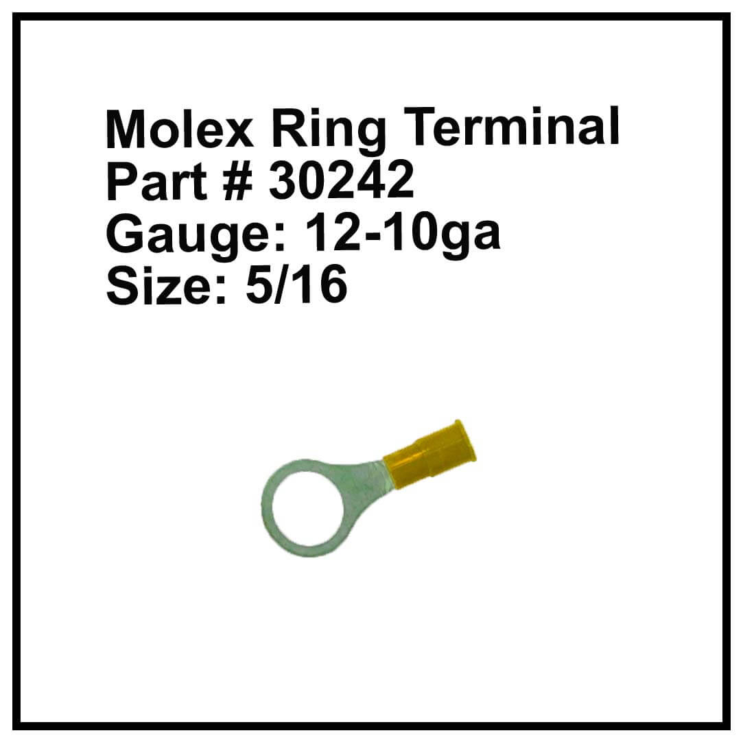 Molex Nylon Ring Terminals