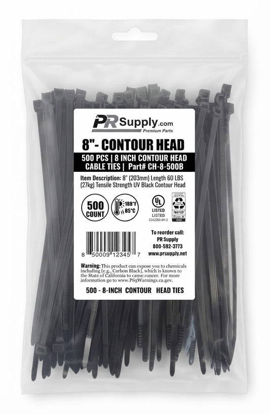 HellermannTyton CTT60R 8" Compression Cable Tie | 60 lb |