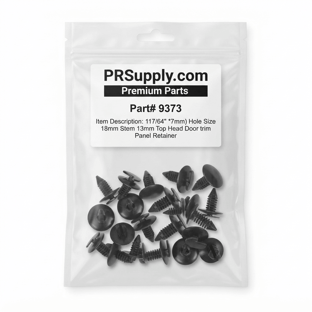 Door Panel Retainer - Black Nylon 9373