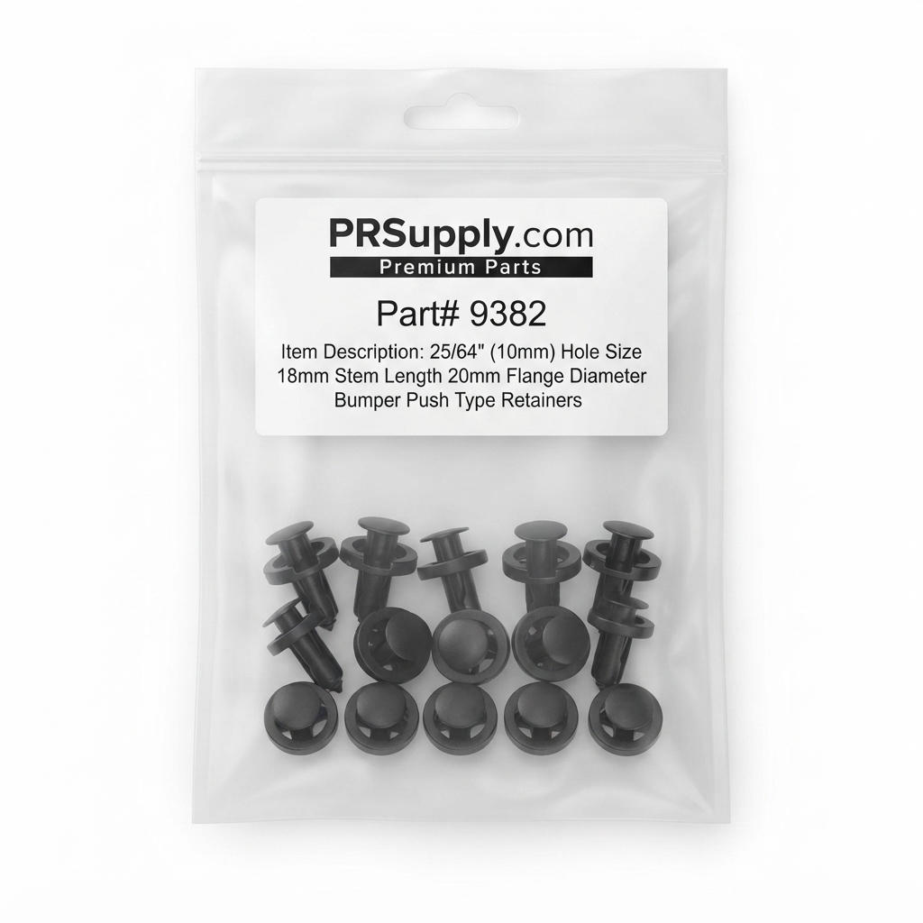 Acura & Honda Push-Type Retainer 20mm Head Diameter 9382