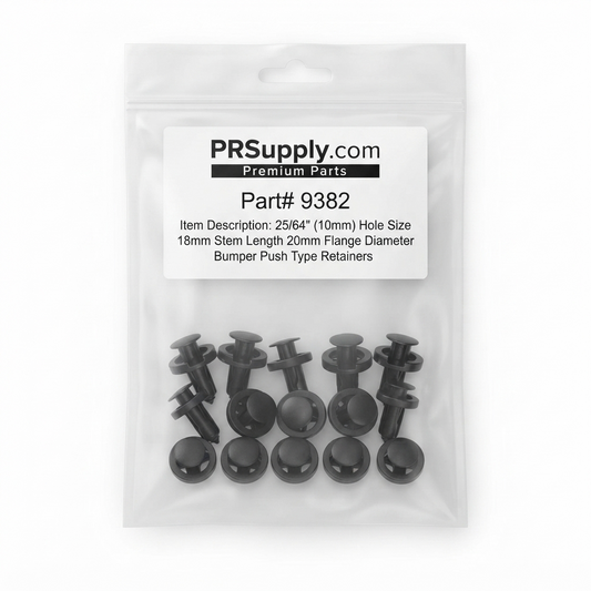 Acura & Honda Push-Type Retainer 20mm Head Diameter 9382