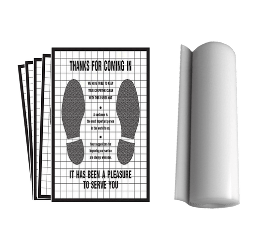 200 Slip N' Grip Plastic Floor Mats Special!