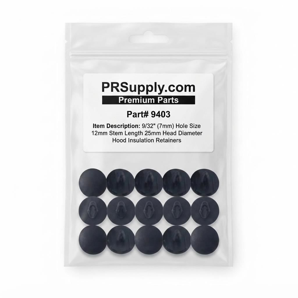 Hood insulation Retainer 25mm Head Diameter 9403