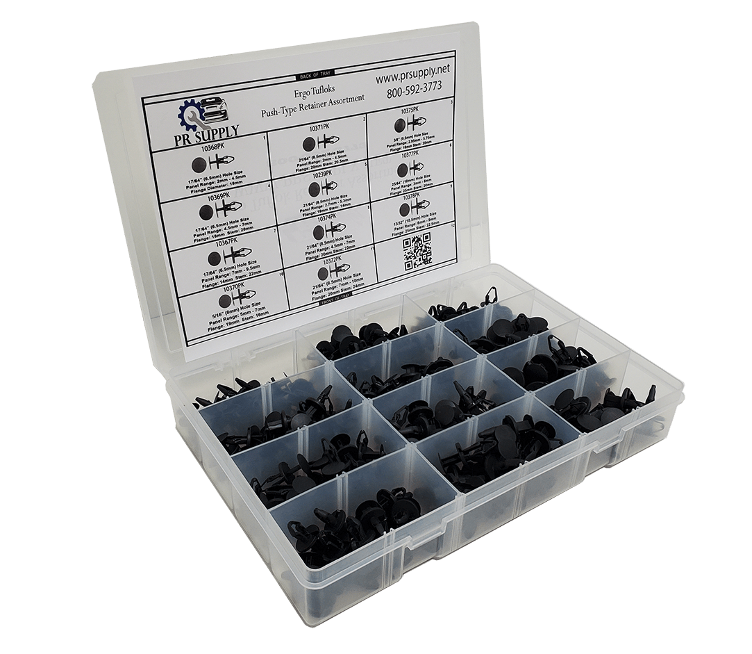 Ergo Tuflok Retainer Assortment Kit 265pcs & 11pc Removal Tool Set – PR ...