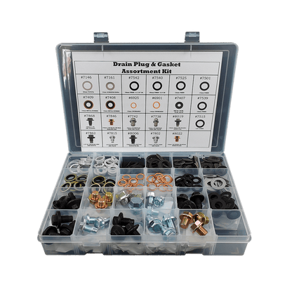 Drain Plug & Gasket Assortment Kit 300pcs