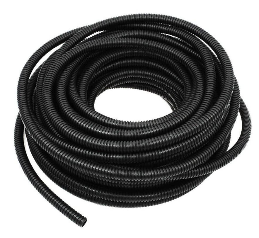 Split Loom UV Black Polyethylene - prsupply