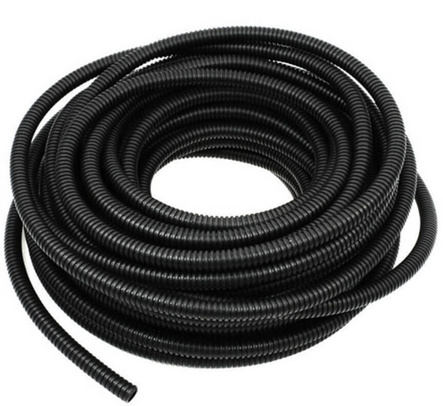Split Loom UV Black Polyethylene - prsupply