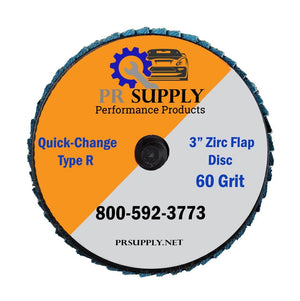 3" Zirconia Mini Flap Quick Change Disc
