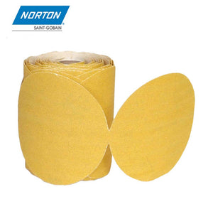 Norton PSA Sanding Disc Roll - 5 in Dia, Non-Vacuum, Aluminum Oxide A290
