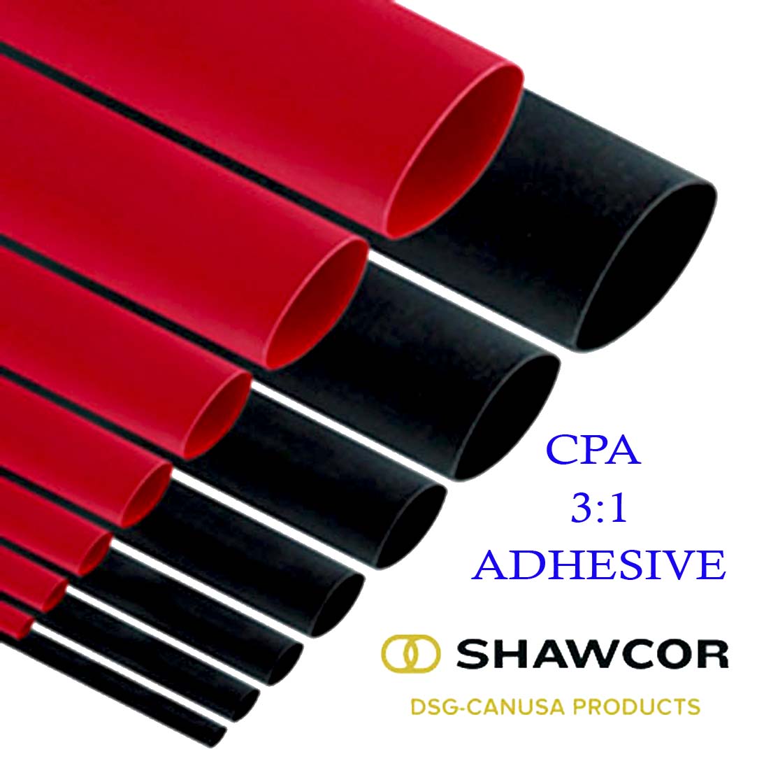 DSG- Shawcor CPA 100 Adhesive Lined Polyolefin Heat Shrink Tubing