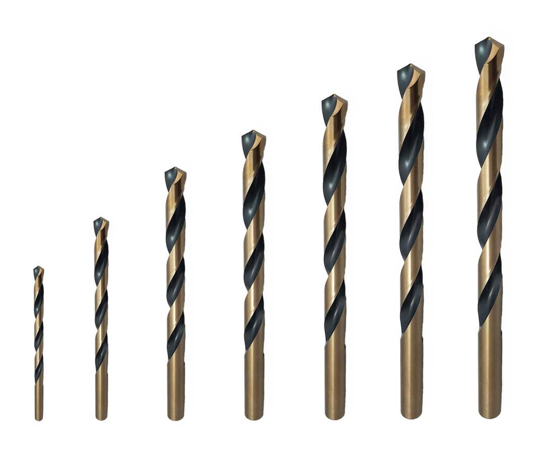 Individual Black & Gold Drill Bits