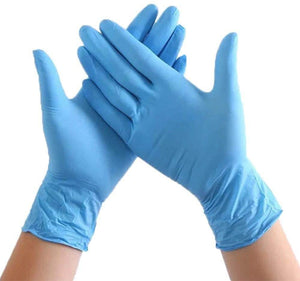 Safely Nitrile Disposable Gloves, Powder Free - prsupply