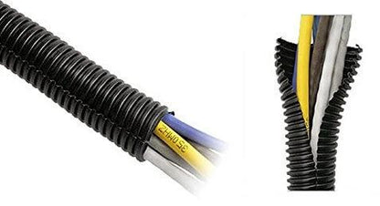 Split Loom UV Black Polyethylene - prsupply