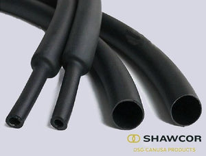 DSG- Shawcor CPX 100  Lined Polyolefin Heat Shrink Tubing Black - prsupply